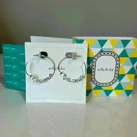 Stella & Dot Mama Earrings New in Box! - Picture 1 of 3